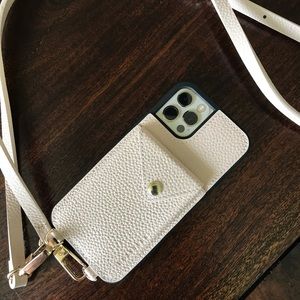Holstere Leather IPhone case crossbody for 12 Pro